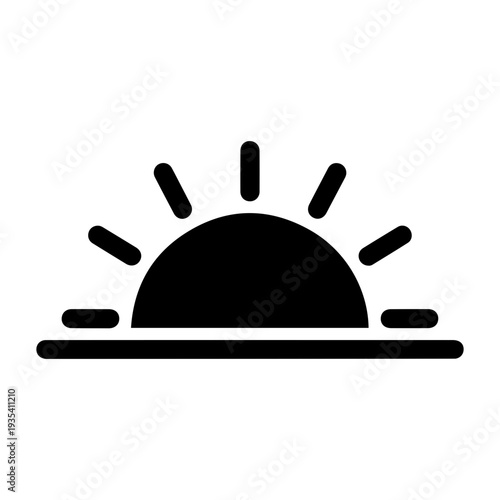 Stylized vector illustration of a serving dish cloche with steam rays on a transparent background