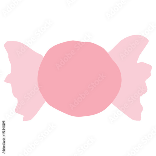 ハロウィンの可愛いキャンディのイラスト 10月の園だよりに使いやすいシンプル手描き素材シリーズ