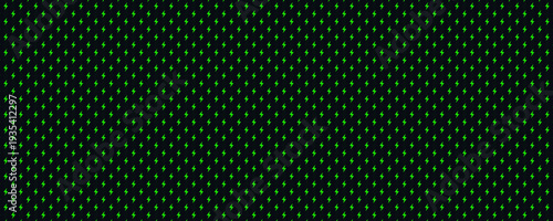 Electric Energy Icon Pattern Background Green Lightning Texturefor Speed Fast Charger Station. Current Charge Battery Digital Device BG, Charging Neon Light. Bolt Symbol Backdrop. Vector Illustration