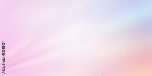 Background abstract pink sky. Light gradient vector banner. Pastel purple blur backdrop. Soft blurred light bg. Blurred color simple wallpaper. Pastel gradation water cover design