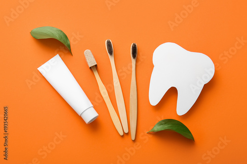 Bamboo toothbrushes with tu...