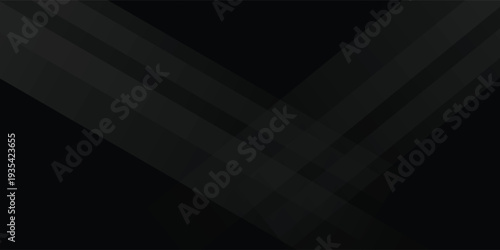 Black abstract background. Elegant dark diagonal shape elements.