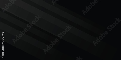 Black abstract background. Elegant dark diagonal shape elements.