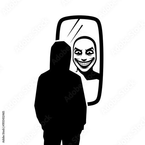 man listening to music with headphones