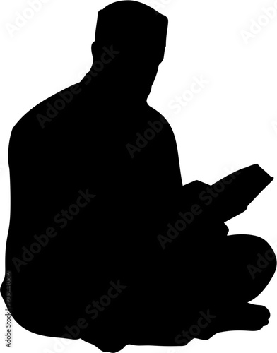 muslim reading holly book