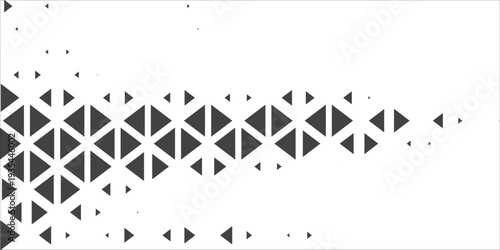 Horizontal halftone with grey rhombus pattern background