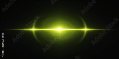 A bright blue abstract background featuring digital wave motion and a glowing light ray effect with dark space design for a dynamic energy backdrop