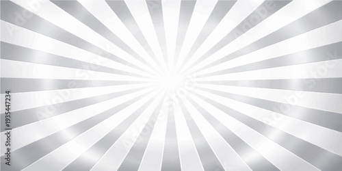 Vintage radial sunburst vector illustration featuring blue and brown grunge stripes with a retro paper texture and light beam rays for an abstract art wallpaper backdrop