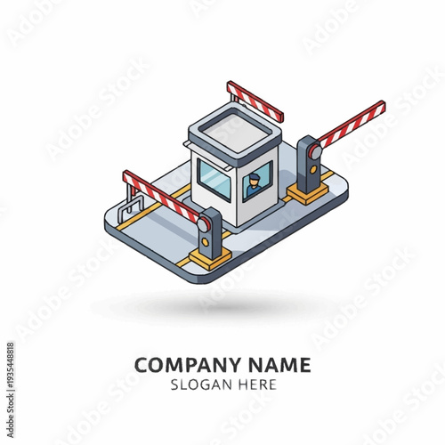 Toll Booth Barrier Gate Station Control.