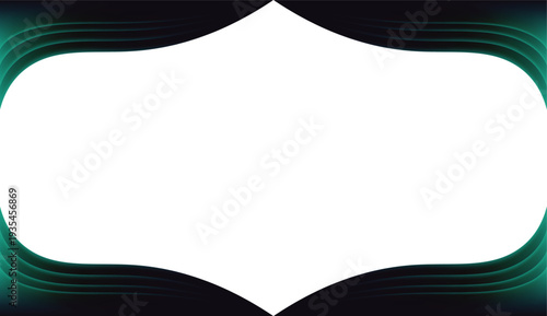 light blue curtain background with regular waves and curved lines