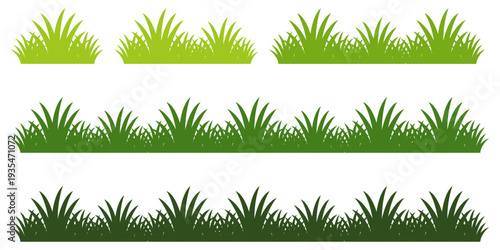 green grass illustration, sustainable grass nature, grass design in flat style