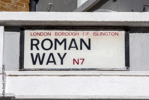Roman Way in Islington, London