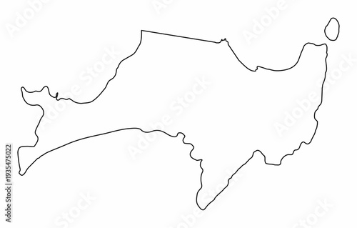 Jervis Bay Territory outline map