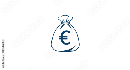 money, euro, bag, sack, currency, cash, finance, wealth, banking, savings, investment, profit, economy, payment, capital, income, earnings, fortune, jackpot, treasure, budget, deposit, fund, banknote,