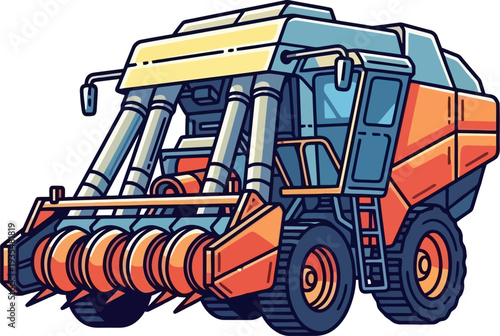 Self propelled forage harvester for agricultural crop processing