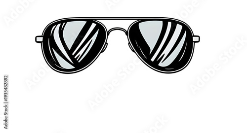 sunglasses, glasses, eyewear, cartoon, illustration, accessory, fashion, style, cool, summer, sun, protection, shade, trendy, hipster, retro, modern, lens, frame, optical, vision, eyewearicon, glassic