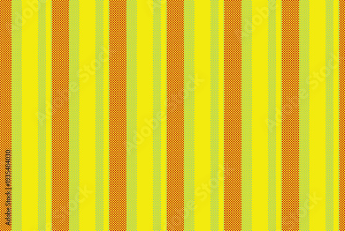 Roat texture seamless pattern, outside vector vertical fabric. Vispanic textile background stripe lines in radioactive and green colors.