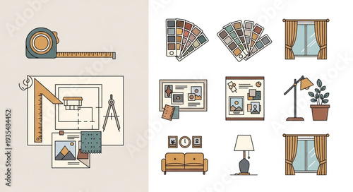 Interior Design Tools and Mood Boards.