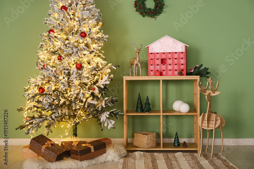 Interior of living room wit...