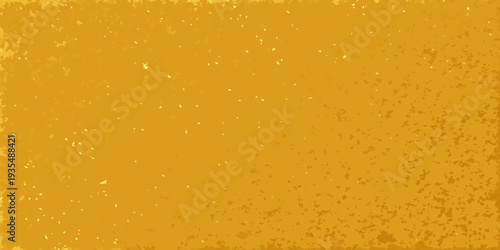 A textured golden yellow background with a speckled grainy appearance