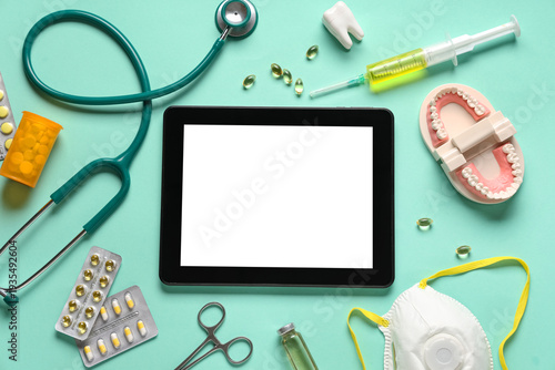 Tablet computer with medica...