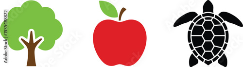 Flat vector illustration set of red clay roof tiles featuring traditional terracotta barrel tiles and modern flat rectangular shingles