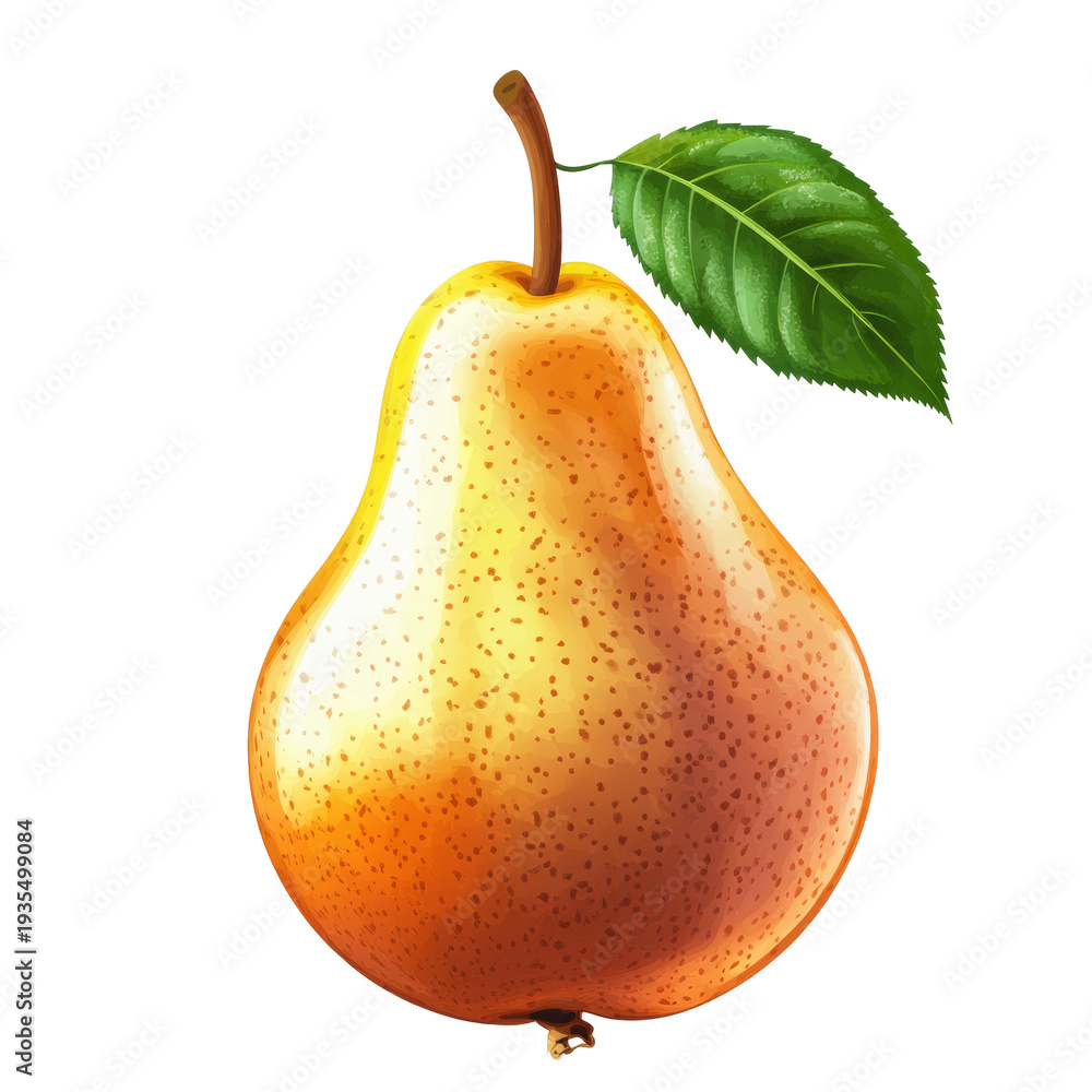 custom made wallpaper toronto digitalSweet, Juicy Pear. Perfect For Health, Wellness, And Nutrition Concepts.