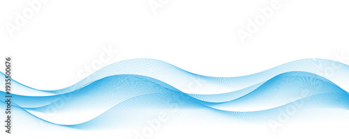 Futuristic blue neon laser lines flow along urban roads. Glowing motion trails, energy waves, and swirling lines illustrate speed and traffic dynamics. Vector illustration PNG.