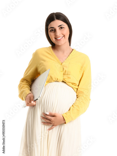 Beautiful pregnant business...