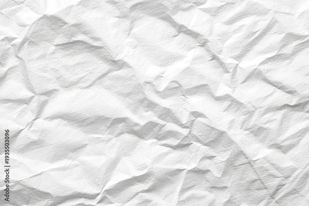 Fototapeta premium Elegant background featuring crinkled white paper.