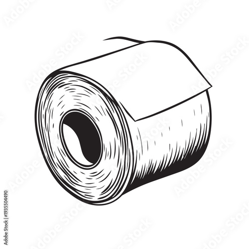 roll of toilet paper