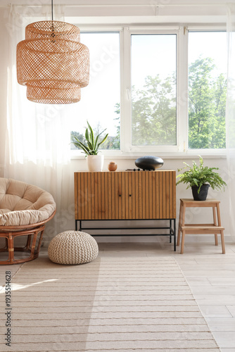 Interior of living room wit...