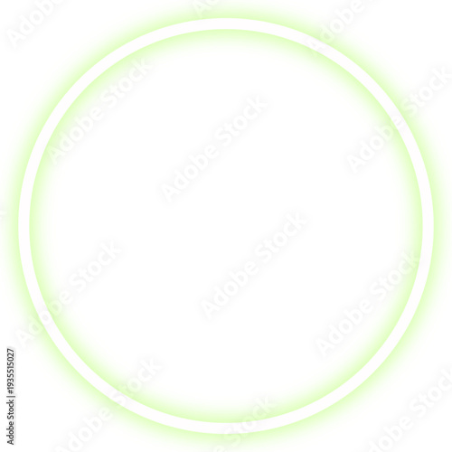 Green Neon Circle