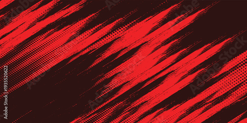 black red dragon decal brush fire volcano lava sakura Asia Japan anime style illustration sporty background banner style illustration. modern