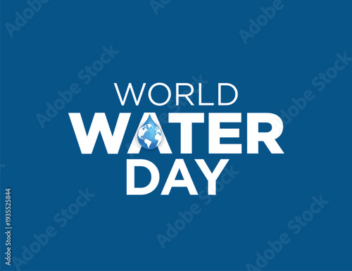 World Water Day Concept. Water and gender. Saving water and world environmental protection concept- Environment day and earth day.