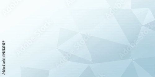 Abstract blue background featuring a geometric pattern of origami triangles and diamond shapes with a light vector texture for a modern business wallpaper design