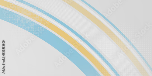 Abstract banner background. Modern blue and yellow geometric diagonal shapes design. Futuristic graphic. Suit for brochure, poster, banner, sport, website, flyer, cover, presentation, business