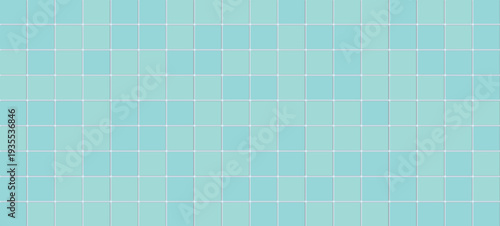 Ceramic Tile Interior Background  – Minimal Square Mosaic Wall and Floor Mockup