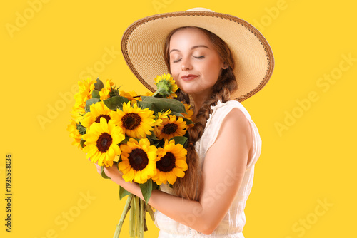 Young woman with beautiful ...