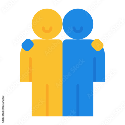 Non-Discrimination Human Rights Flat Icon