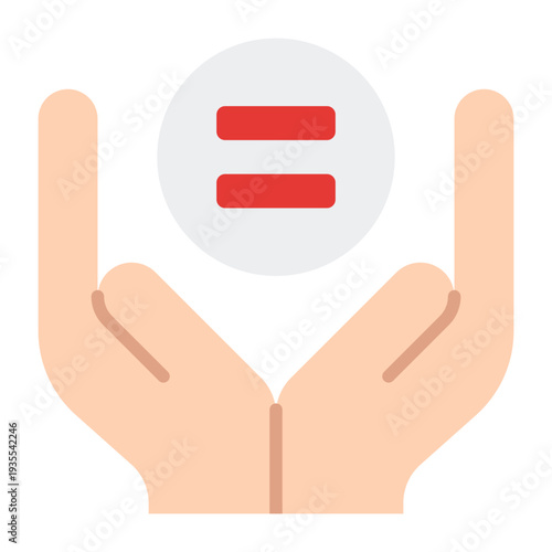 Equality Human Rights Flat Icon