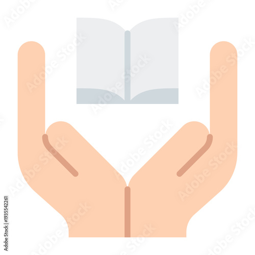 Right to Education Human Rights Flat Icon