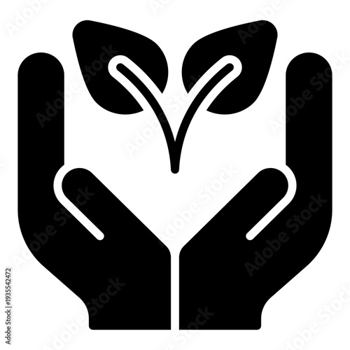 Environmental Rights Human Rights Glyph Icon