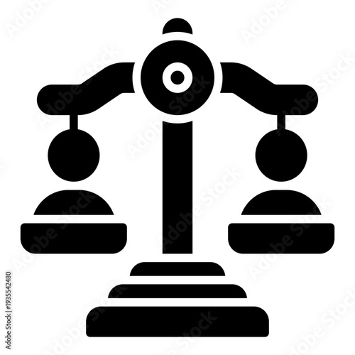 Dignity Human Rights Glyph Icon