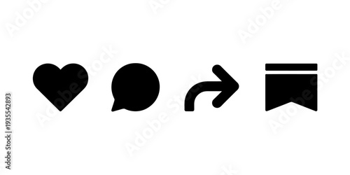 Social media icons on white background