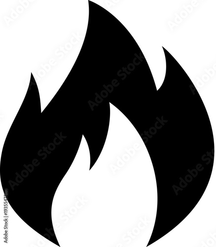 Black Silhouette of a Bird.