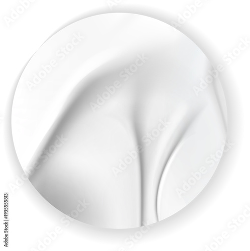 Round Adhesive Sticker