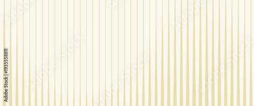 Minimalist Beige Vertical Tapered Lines Pattern. A clean vector background featuring a rhythmic composition of champagne-colored vertical stripes that taper into sharp points.