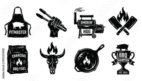 Vintage Style Grill Master Graphics