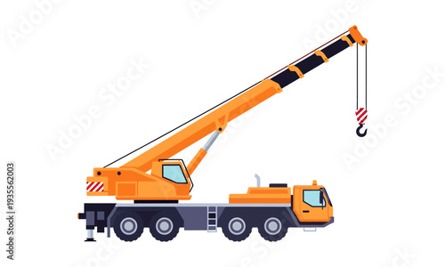 Mobile Crane Truck with Telescopic Boom for Construction